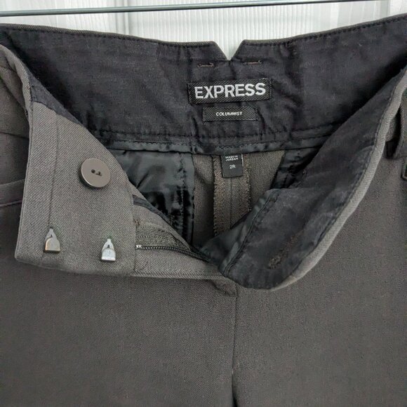 Express Columnist Pants, Size 2R, Brown, Stretchy, Front/Back Pockets - Picture 8 of 12